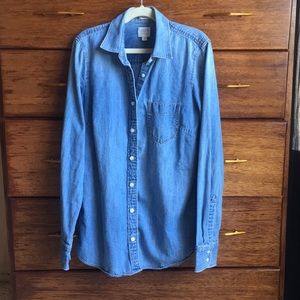 J.Crew Chambray Top
